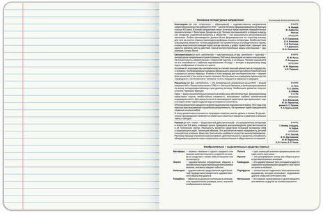 Тетрадь предметная DOG БОБИК 48 л., TWIN-лак, ЛИТЕРАТУРА, линия, подсказ, BRAUBERG, 404790