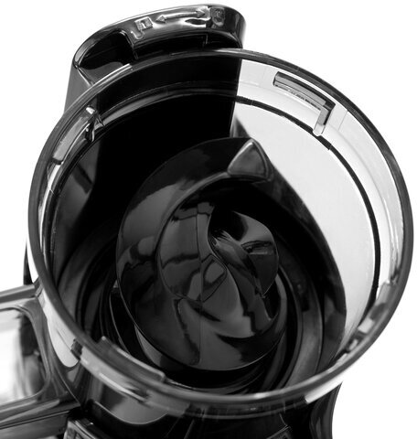 Соковыжималка шнековая BRAYER BR1701, 130 Вт, функция реверс, контейнер для сока 0,6 л, черная