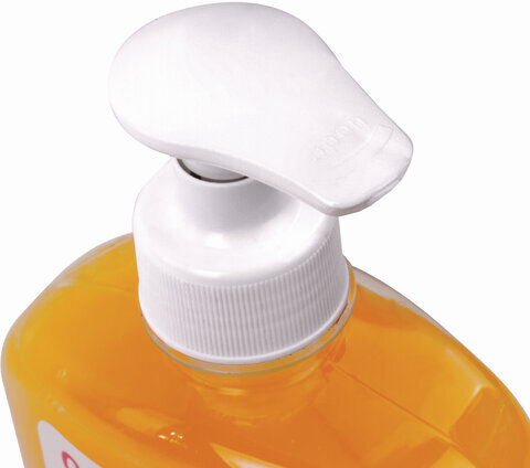 Мыло-крем жидкое 300 г ОФИСМАГ, "Ромашка", дозатор, 606783