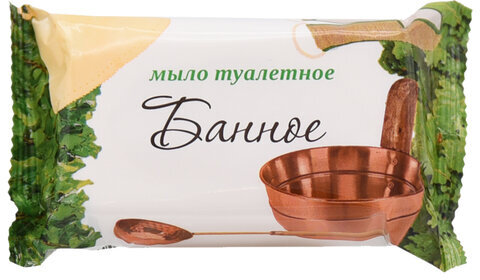 Мыло туалетное 100 г, ММЗ СТАНДАРТ "Банное"