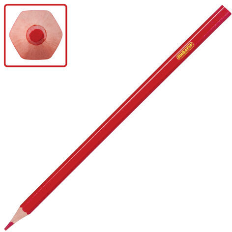 Карандаши цветные ПИФАГОР "БОЕВОЙ РОБОТ", 12 цветов, пластиковые, классические, заточенные, 181341