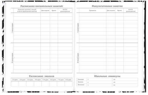 Дневник МП 1-11 класс 48 л., твердый, BRAUBERG, глянцевая ламинация, с подсказом, "Аниме", 106646