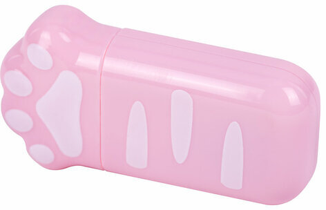 Корректирующая лента BRAUBERG KIDS "ЛАПКИ", 5 мм х 6 м, корпус розовый, блистер, 272497