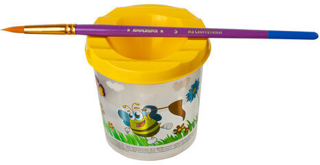 Стакан-непроливайка с рисунком "ВЕСЁЛЫЙ ШМЕЛЬ" ЮНЛАНДИЯ, 191732