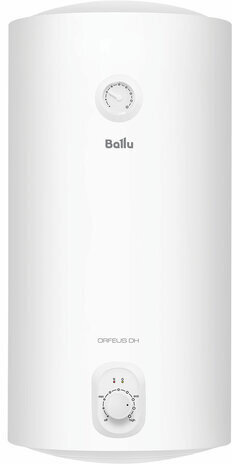 Водонагреватель накопительный электрический BALLU BWH/S 100 Orfeus DH, 1,5 кВт, 100 л, сухой ТЭН, эмаль, 52111, НС-1588105