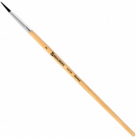 Кисть BRAUBERG, белка, круглая, №3, 200180