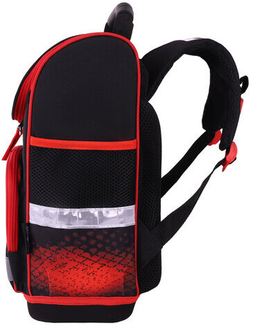 Ранец ЮНЛАНДИЯ WISE, 1 отделение, 3 кармана, устойчивое дно, "Football camp", 37x29х15 см, 271400