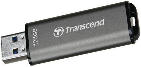 Флеш-диск 128GB TRANSCEND JetFlash 920, разъем USB 3.2, серый, TS128GJF920