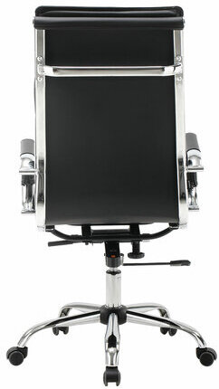 Кресло офисное BRABIX "Cube EX-523", экокожа, хром, черное, 531946