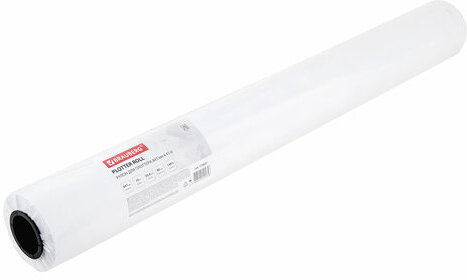 Рулон для плоттера, 841 мм х 45 м х втулка 50,8 мм, 80 г/м2, белизна CIE 146%, BRAUBERG, 110627