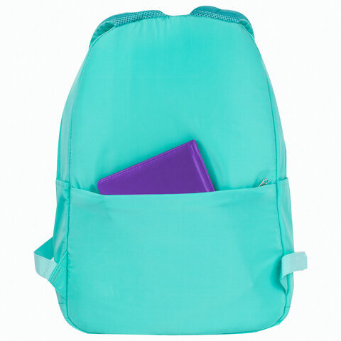 Рюкзак BRAUBERG FASHION CITY, универсальный, "K-pop", бирюзовый, 44х31х16 см, 229966