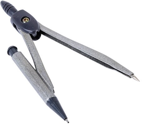 Готовальня ПИФАГОР 8 предметов: циркуль 120 мм, чертежные принадлежности, пластиковый пенал, 210860