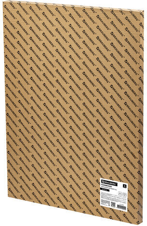 Пенокартон матовый, 50х70 см, толщина 3 мм, белый, КОМПЛЕКТ 5 листов, BRAUBERG, 112470