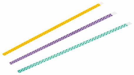 Закладки-ляссе фактурные для книг А5 (длина 28 см) "ФАНТАЗИЯ", клейкий край, 3 ленты, ПИФАГОР, 112971