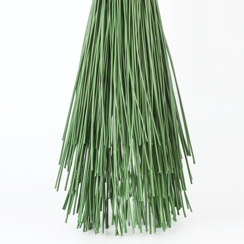 Метла синтетическая круглая "ПРИМА", 4 кольца, с черенком, 120 см, пластик, LAIMA EXPERT, 605369