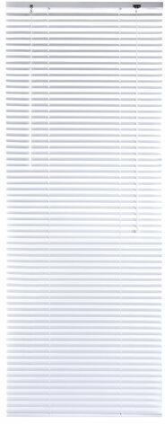 Жалюзи горизонтальные BRABIX 70х160 см, АЛЮМИНИЙ, цвет белый, 606036