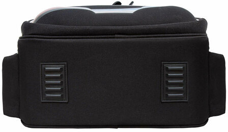 Ранец GRIZZLY анатомическая спинка, с бейджем, для мальчиков, RACER, 36х28х20 см, RAz-487-12/1