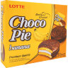 Печенье LOTTE "Choco Pie Banana" (Чоко Пай Банан), глазированное, 336 г, 12 шт. х 28 г, 000000014
