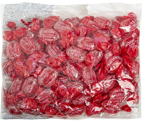 Карамель леденцовая RED BERRY с ягодным вкусом, 500 г, ВК289