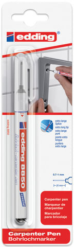Маркер для труднодоступных мест EDDING 8850, ЧЕРНЫЙ, 0,7-1 мм, круглый наконечник, перманентный, в блистере, E-8850/1
