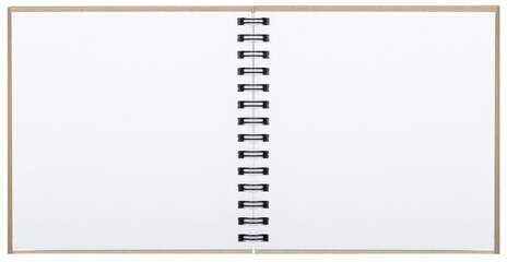 Скетчбук, белая бумага, 160 г/м2, плотная, 19х19 см, 60 л., гребень, твердая обложка, КРАФТ, BRAUBERG ART CLASSIC, 116366