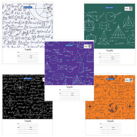 Тетрадь 24 л. BRAUBERG, клетка, обложка картон, ЧЕРТЕЖИ И ФОРМУЛЫ, 403008