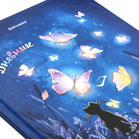 Дневник МП 1-11 класс 48 л., твердый, BRAUBERG, глянцевая ламинация, с подсказом, "Sweet Dreams", 106647