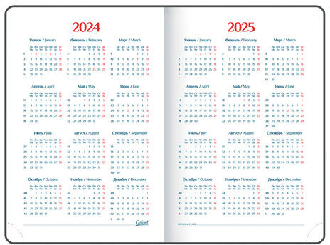 Ежедневник датированный 2024 А5 148х218 мм GALANT "Ritter", под кожу, коричневый, 114763