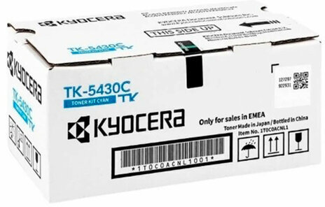 Тонер-картридж KYOCERA (TK-5430C) ECOSYS PA2100cx/MA2100cfx и другие, голубой, оригинальный, ресурс 1250 страниц, 1T0C0ACNL1