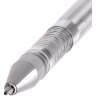 Ручка гелевая BRAUBERG "EXTRA", ЧЕРНАЯ, корпус прозрачный, узел 0,5 мм, линия 0,35 мм, 143900