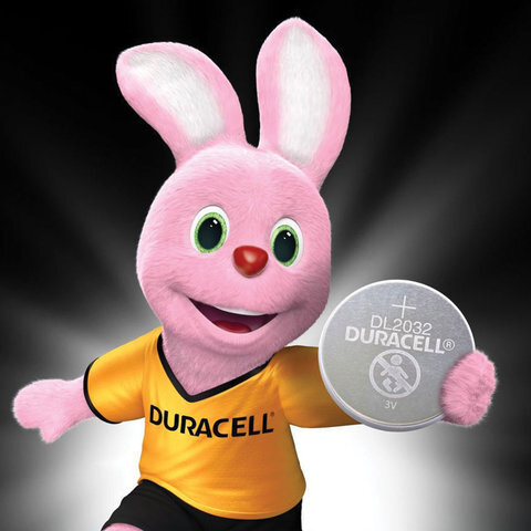 Батарейки DURACELL Lithium, CR2032, литиевые, КОМПЛЕКТ 2 шт., блистер