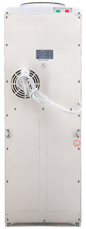 Кулер для воды AQUA WORK 0.7-LD/B, напольный, НАГРЕВ/ОХЛАЖДЕНИЕ ЭЛЕКТРОННОЕ, 2 крана, белый, 11858