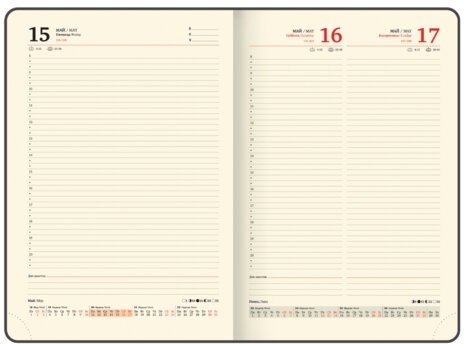 Ежедневник датированный 2026 БОЛЬШОЙ ФОРМАТ 210х297 мм, А4, BRAUBERG "Iguana", под кожу, синий, 117245