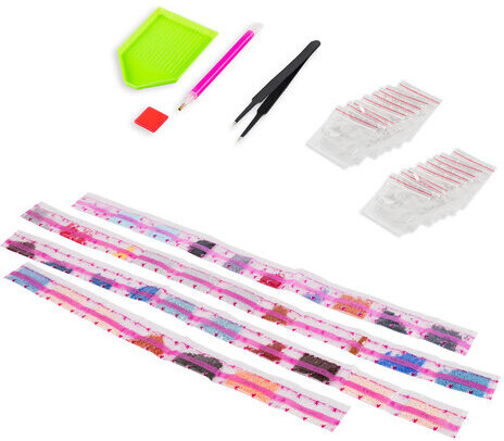 Картина стразами (алмазная мозаика) 40х50 см, ОСТРОВ СОКРОВИЩ "Русская зима", на подрамнике, 662593