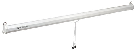 Экран проекционный настенный (200х200 см), матовый, 1:1, BRAUBERG "WALL", 236727