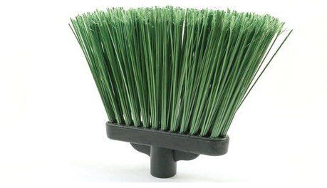 Метла синтетическая плоская "МИШЕЛЬ", без черенка, еврорезьба, пластик, LAIMA EXPERT, 605370