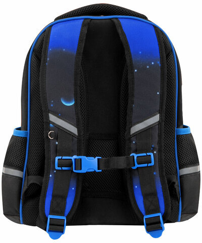 Ранец ЮНЛАНДИЯ LIGHT, 2 отделения, "Space war", 38х29х16 см, 270607