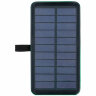 Аккумулятор внешний POWER BANK 10000 mAh, CACTUS CS-PBFSPT-10000, 2 USB, солнечная батарея, 1205749
