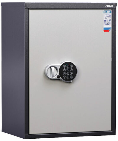 Шкаф металлический для документов AIKO "SL-65ТEL" ГРАФИТ, 630х460х340 мм, 17 кг, S10799060902