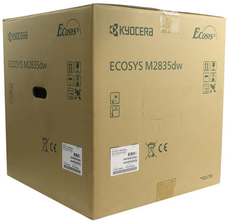 МФУ лазерное KYOCERA M2835dw "4 в 1", A4, 35 стр./мин., 20000 стр./мес., ДУПЛЕКС, АПД, WI-FI, сетевая карта, 1102VV3RU0