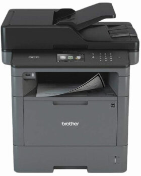 МФУ лазерное BROTHER DCP-L5500DN &quot;3 в 1&quot;, A4, 40 стр./мин, 50000 стр./мес, ДУПЛЕКС, АПД, сетевая карта, DCPL5500DNR1