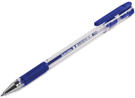 Ручка шариковая с грипом BRAUBERG "X-Writer", СИНЯЯ, узел 0,7 мм, линия письма 0,35 мм, 142403