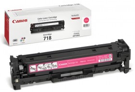 Картридж лазерный CANON (718M), LBP7200Cdn / MF8330Cdn / MF8350Cdn, пурпурный, ресурс 2900 страниц, оригинальный, 2660B002