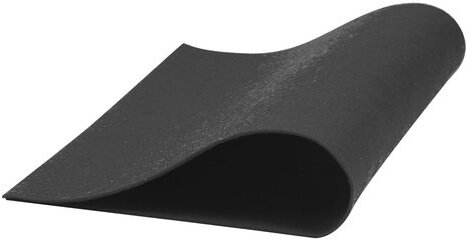 Цветной фетр для творчества, 400х600 мм, ОСТРОВ СОКРОВИЩ, 3 листа, толщина 4 мм, плотный, черный, 660659