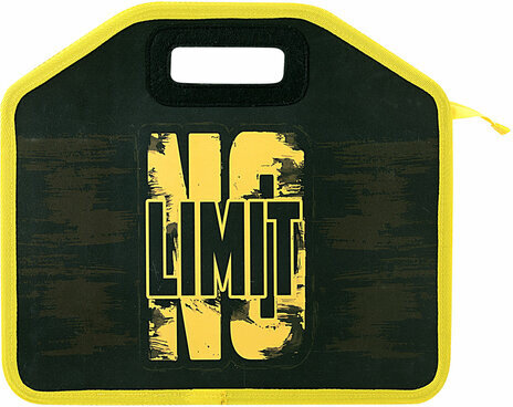 Папка-сумка ЮНЛАНДИЯ, 1 отделение, фетровые ручки, 34х30х11 см, No limit, 272206