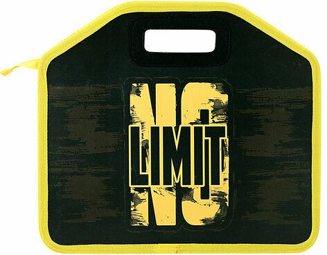 Папка-сумка ЮНЛАНДИЯ, 1 отделение, фетровые ручки, 34х30х11 см, No limit, 272206