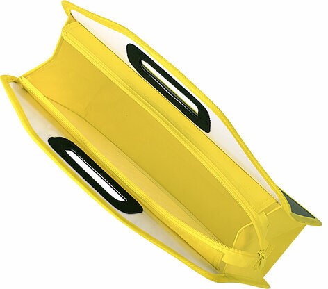 Папка-сумка ЮНЛАНДИЯ, 1 отделение, фетровые ручки, 34х30х11 см, No limit, 272206