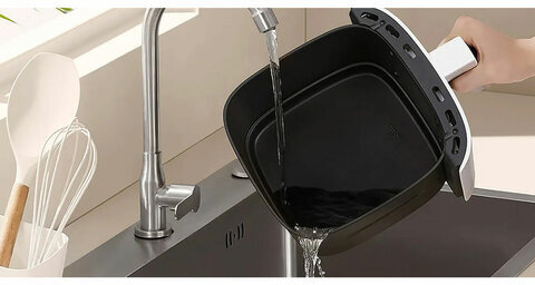 Аэрогриль XIAOMI Mi Smart Air Fryer Pro, 1600 Вт, 4 л, 11 режимов, таймер, механическое управление, BHR6943EU