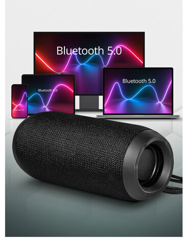 Колонка портативная DEFENDER Enjoy S700, 2.0, 10 Вт, Bluetooth, FM-тюнер, USB, microUSB, micro SD, черная, 65701 