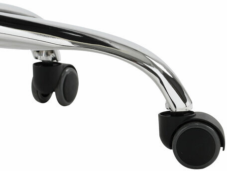 Кресло офисное BRABIX "Stark EX-547", экокожа, хром, черное, 531948